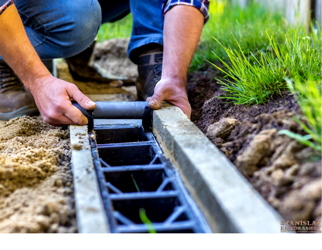 installing French drain