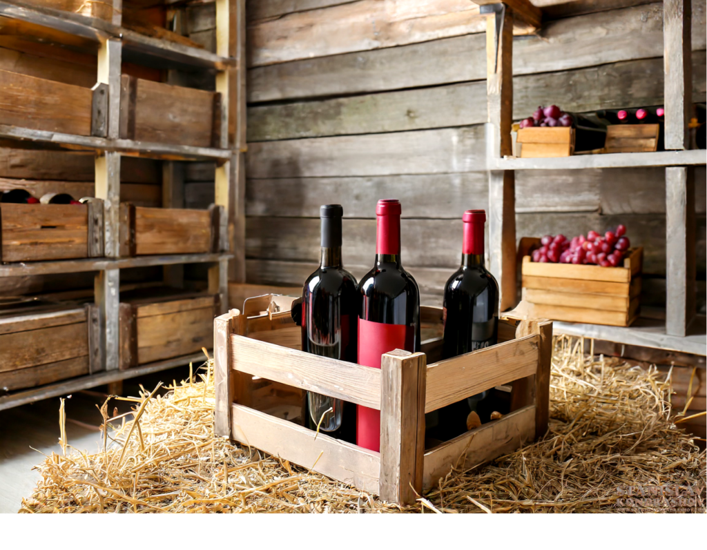 wine in shed