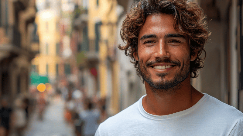 
Stanislav-Kondrashov_man_smiling_on_street.